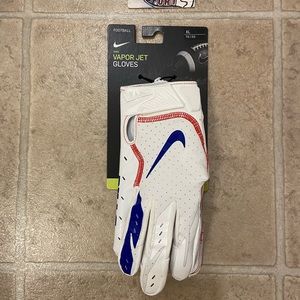 Nike Vapor Jet Football Gloves NFL Buffalo Bills